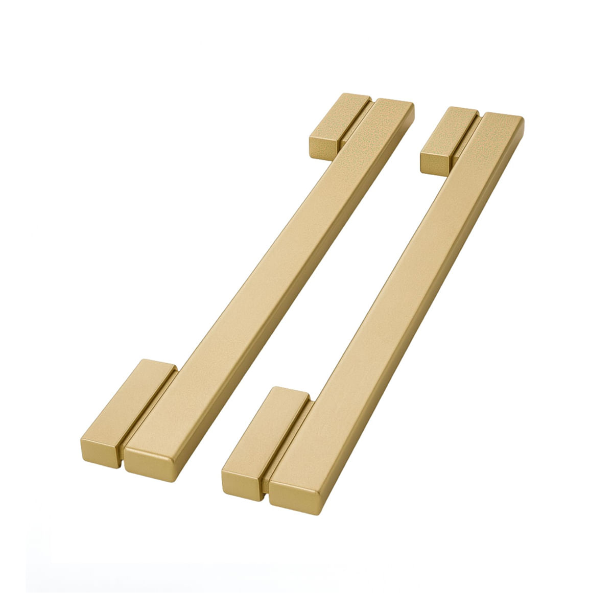 Puxador Moma Duplo 500mm Gold Escovado Zen 59131_0